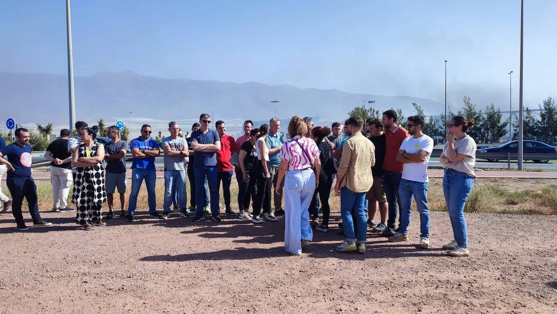 Así ha quedado la nave de Mabe tras el incendio, en imágenes