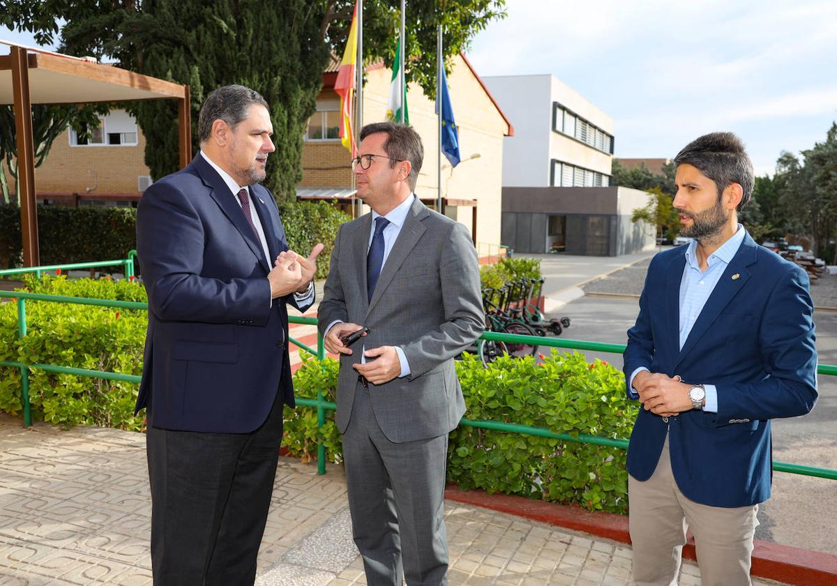 Francisco Alonso, Francisco Góngora y Javier Rodríguez.