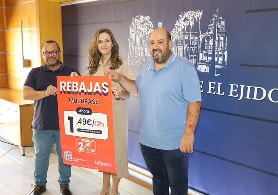 Aparcar en el centro de El Ejido por 1,49 euros durante 12 horas
