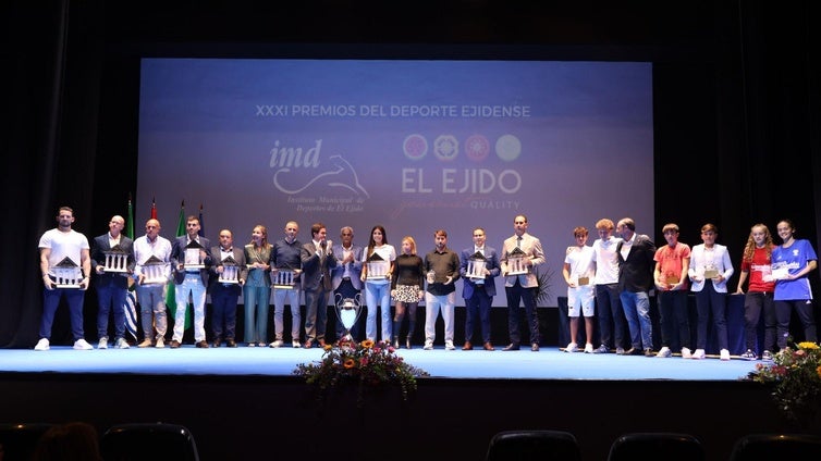 El Ejido saca pecho de sus grandes deportistas de presente y futuro