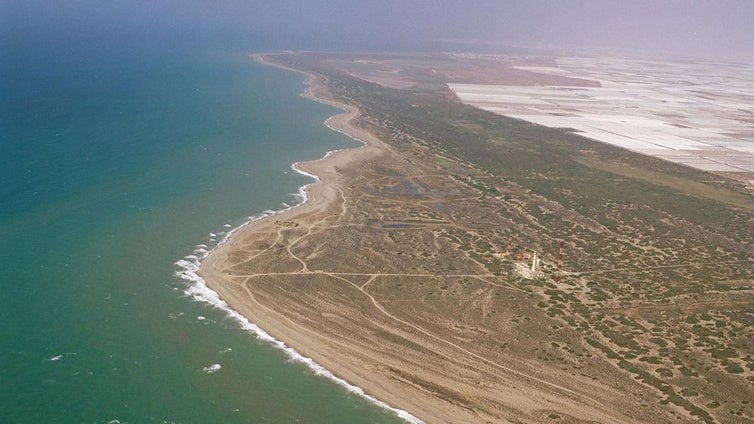 Aparecen dos cuerpos en la orilla de la playa de Punta Entinas-Sabinar