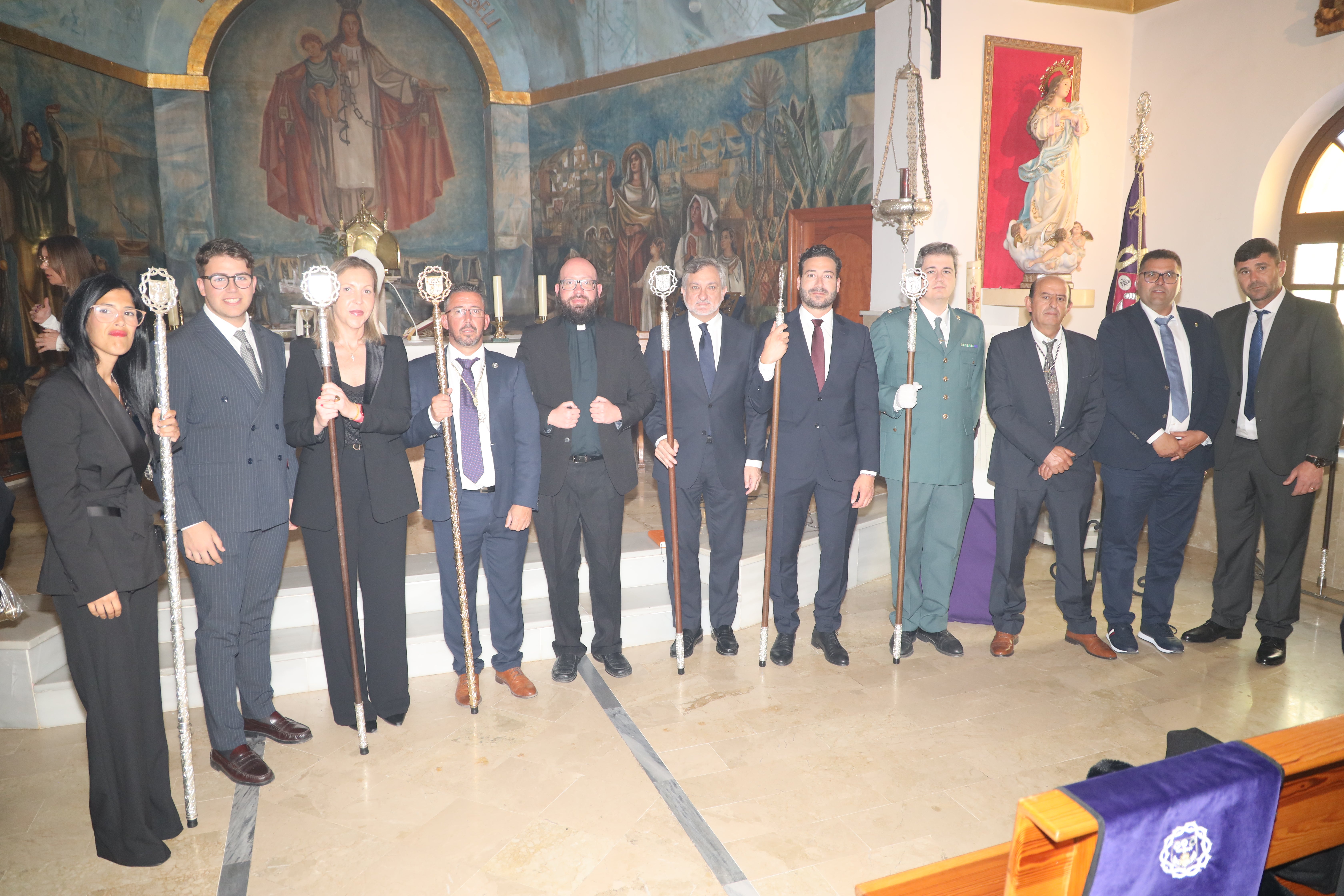 Nuestro Padre Jesús Nazareno y Nuestra Señora de los Dolores, en procesión