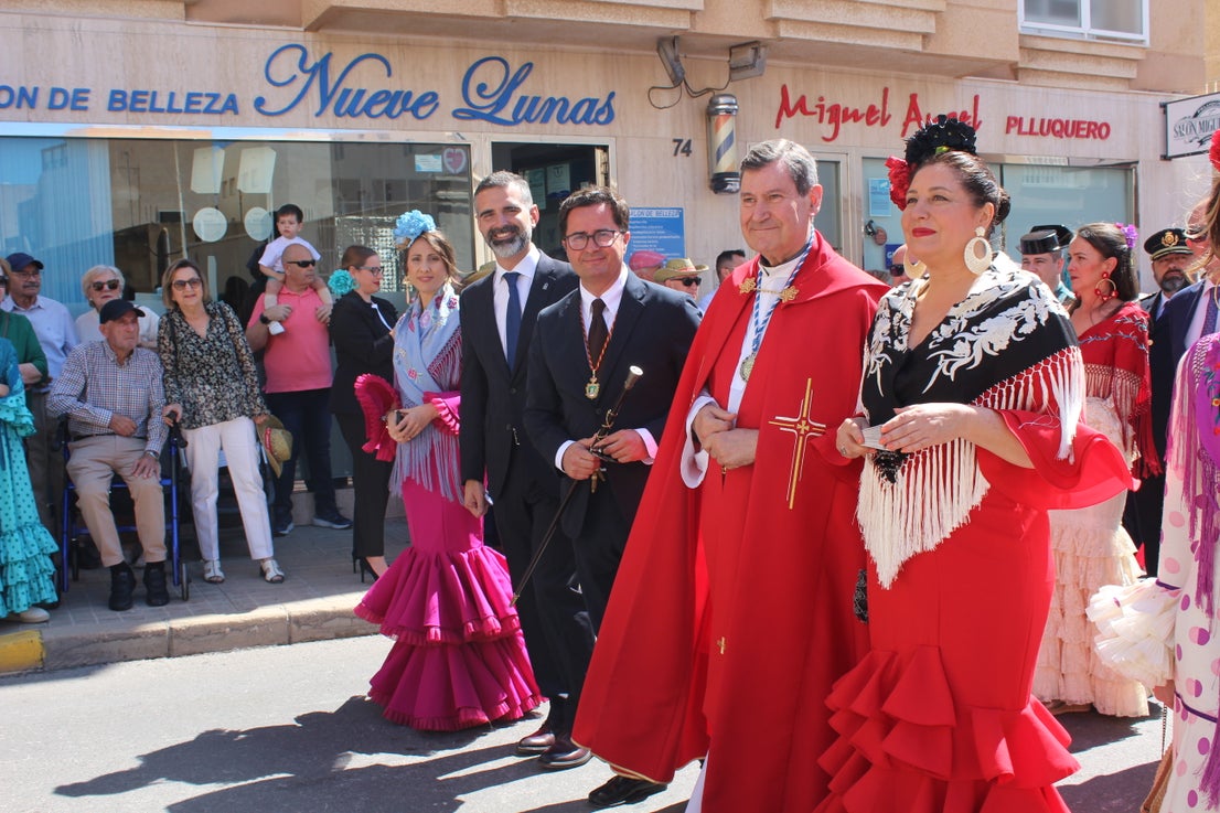 Colorido en la procesión - romería de San Marcos, en imágenes