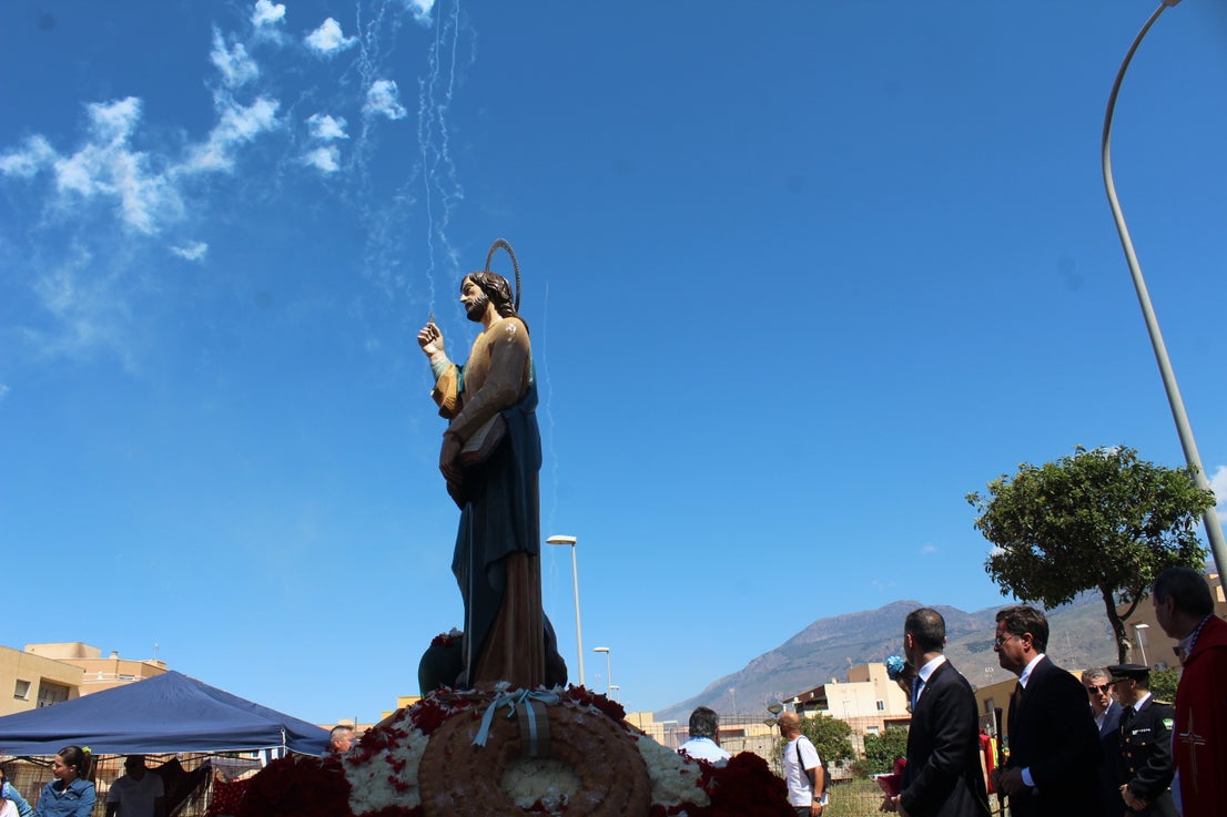 Colorido en la procesión - romería de San Marcos, en imágenes