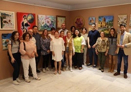 Algunas de las obras que se verán en este espacio cultural en El Ejido.