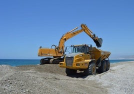 Refuerzo de playas.