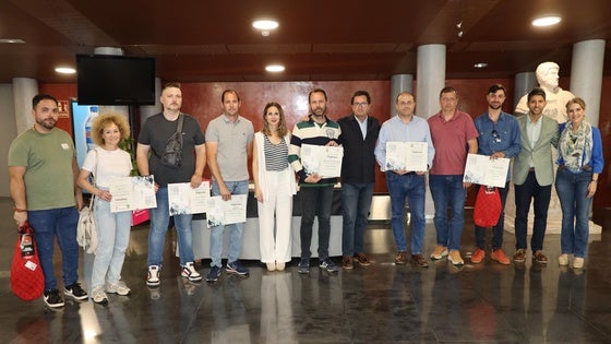 Los ganadores del concurso de las carrozas de San Marcos de El Ejido reciben sus premios