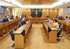 El Consistorio ejidense celebró una sesión plenaria este martes.