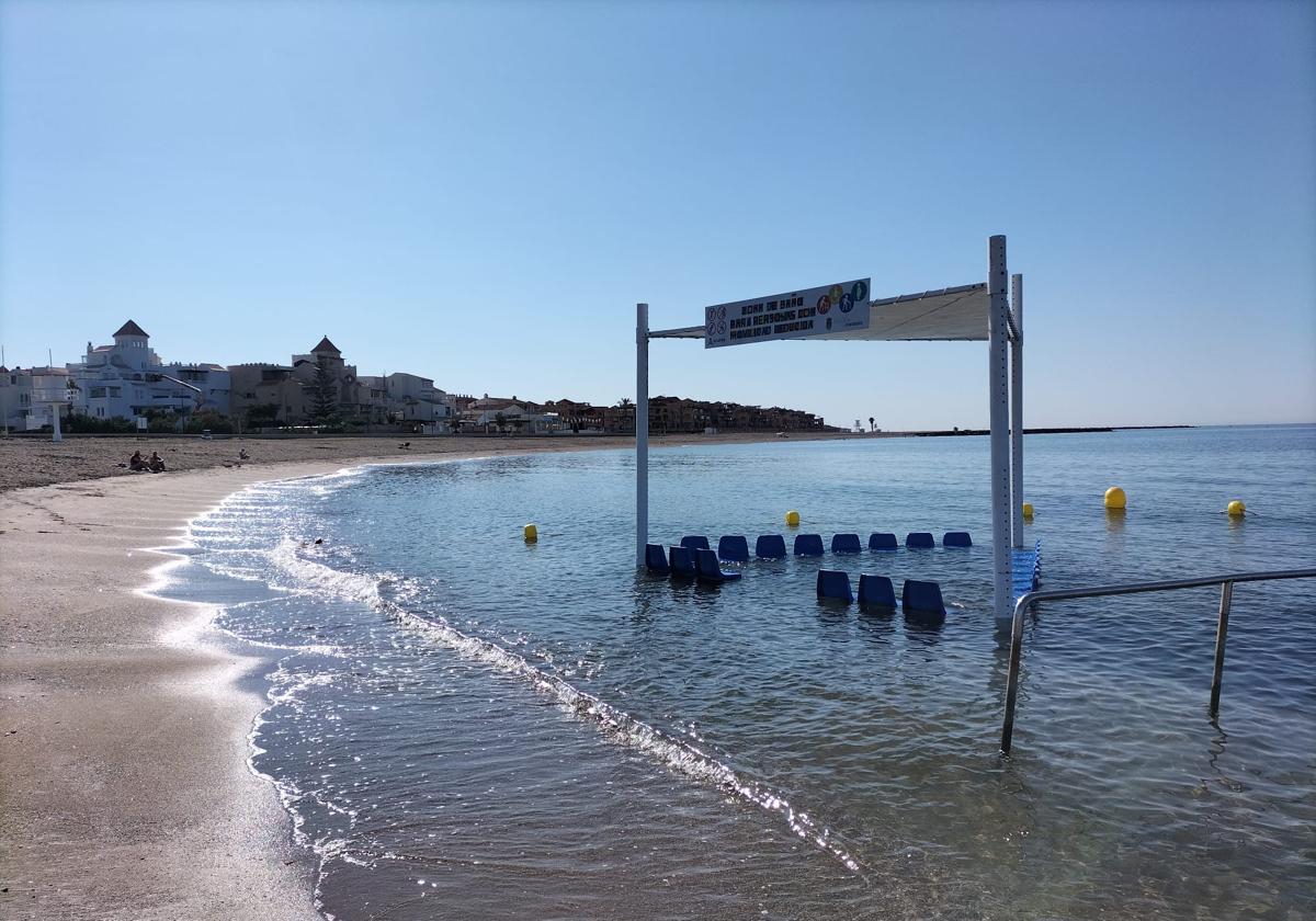 Playa de El Ejido.