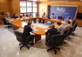 Junta de Gobierno en el Ayuntamiento de El Ejido.