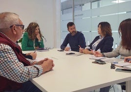 Una de las reuniones.