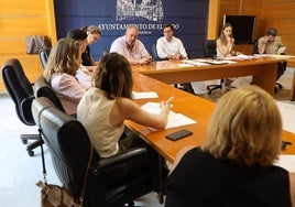 La Junta de Gobierno en el Ayuntamiento de El Ejido.