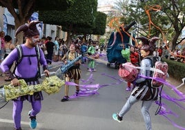 El Ejido se llena de mucho colorido durante estos festejos.