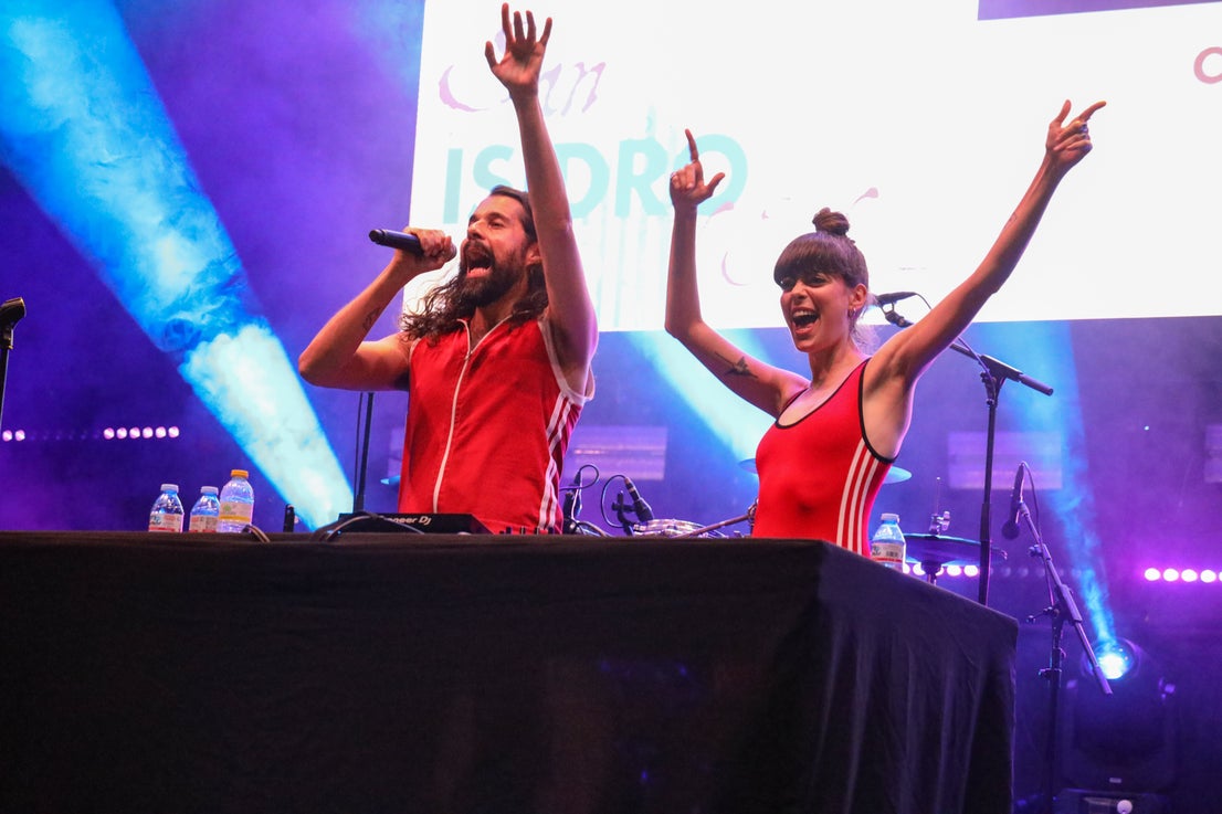 Chamae y Agro Dj's llenan de música y diversión el Parque Municipal de El Ejido