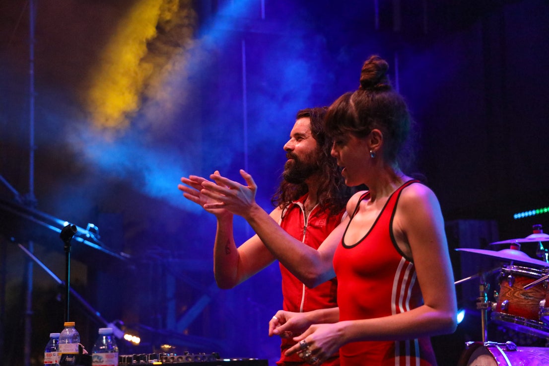 Chamae y Agro Dj's llenan de música y diversión el Parque Municipal de El Ejido