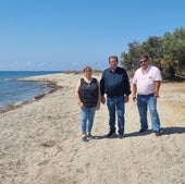 Playa de Guardias Viejas, en el municipio ejidense.
