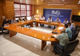 Junta de Gobierno celebrada en el Ayuntamiento de El Ejido.