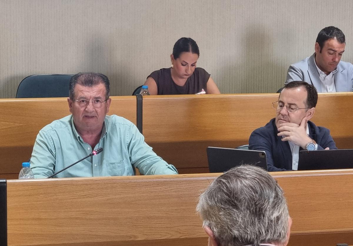 El concejal de la formación socialista, José Miguel Alarcón.