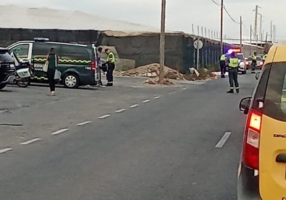 Accidente con un patinete en El Ejido