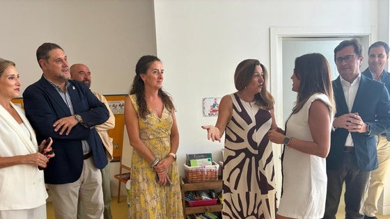 Castillo destaca la inversión de más de 9 millones en el nuevo colegio Bahía de Almerimar
