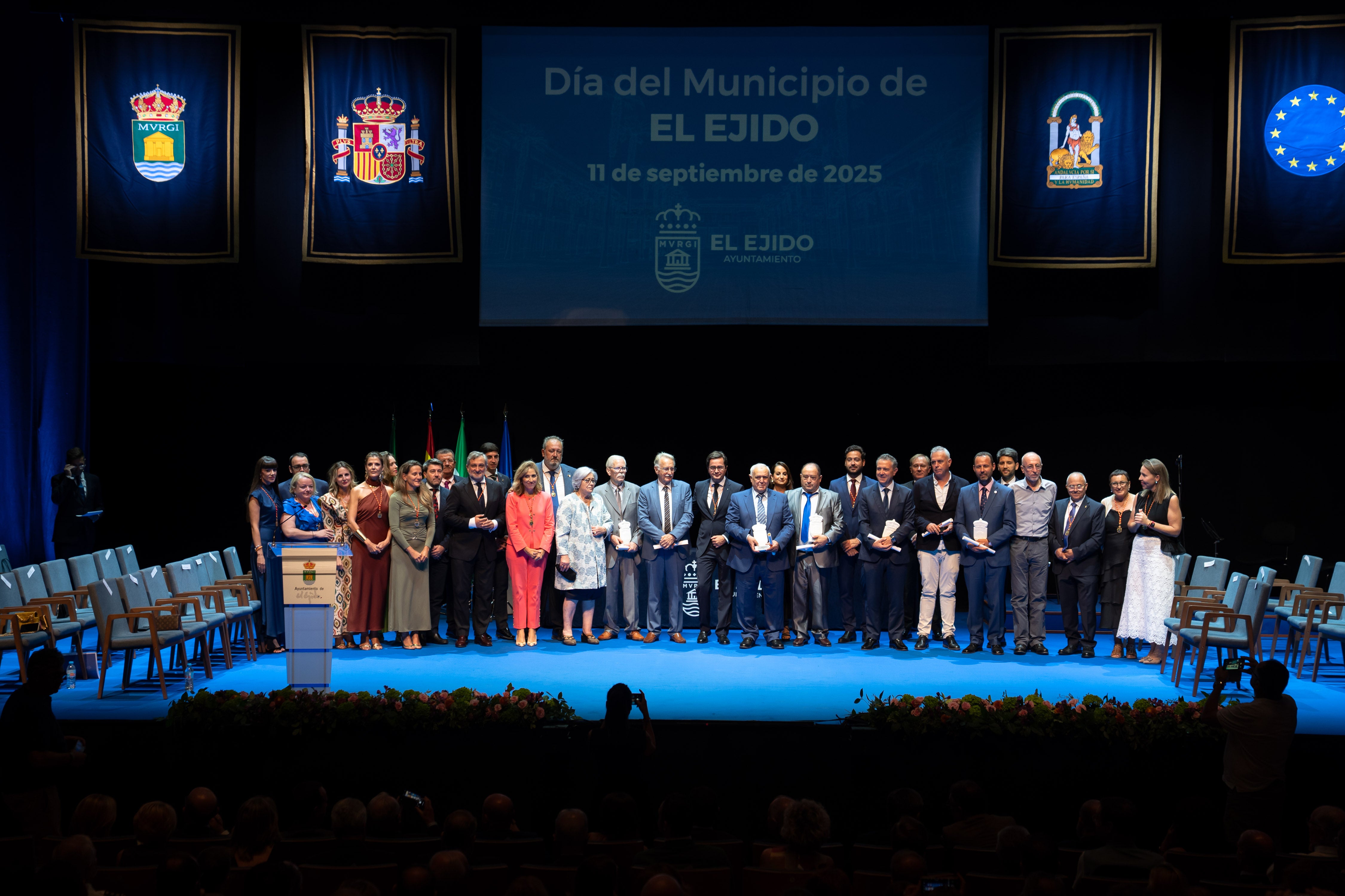 La gala del Día del Municipio de El Ejido, en imágenes