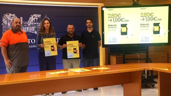 El Ejido renueva su acuerdo con Telpark para fomentar el comercio de proximidad