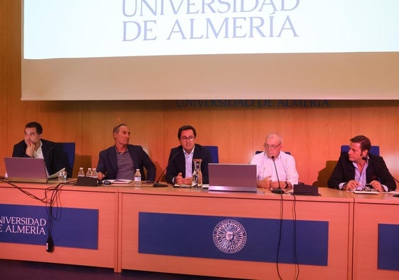 Un momento de las jornadas en la Universidad de Almería.