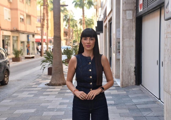 La portavoz de la formación.