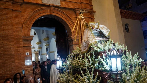 La Divina Infantita, Patrona de El Ejido y de la Policía Local, recorre las calles ejidenses en su día grande