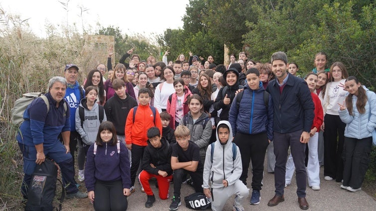 Alumnos del IES Santo Domingo se forman con el 'Aula de Ecología Urbana'