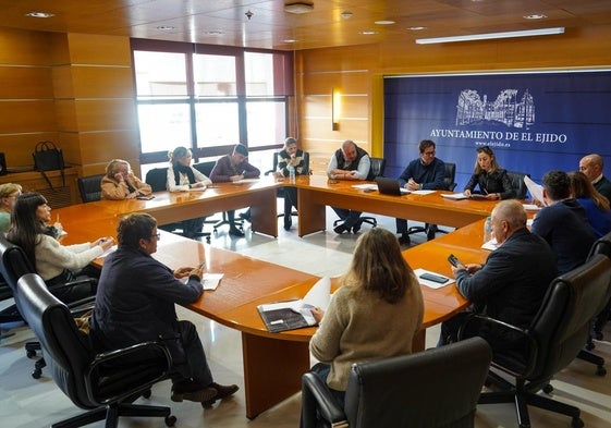 Reunión del Consejo del IMD en el Ayuntamiento de El Ejido.