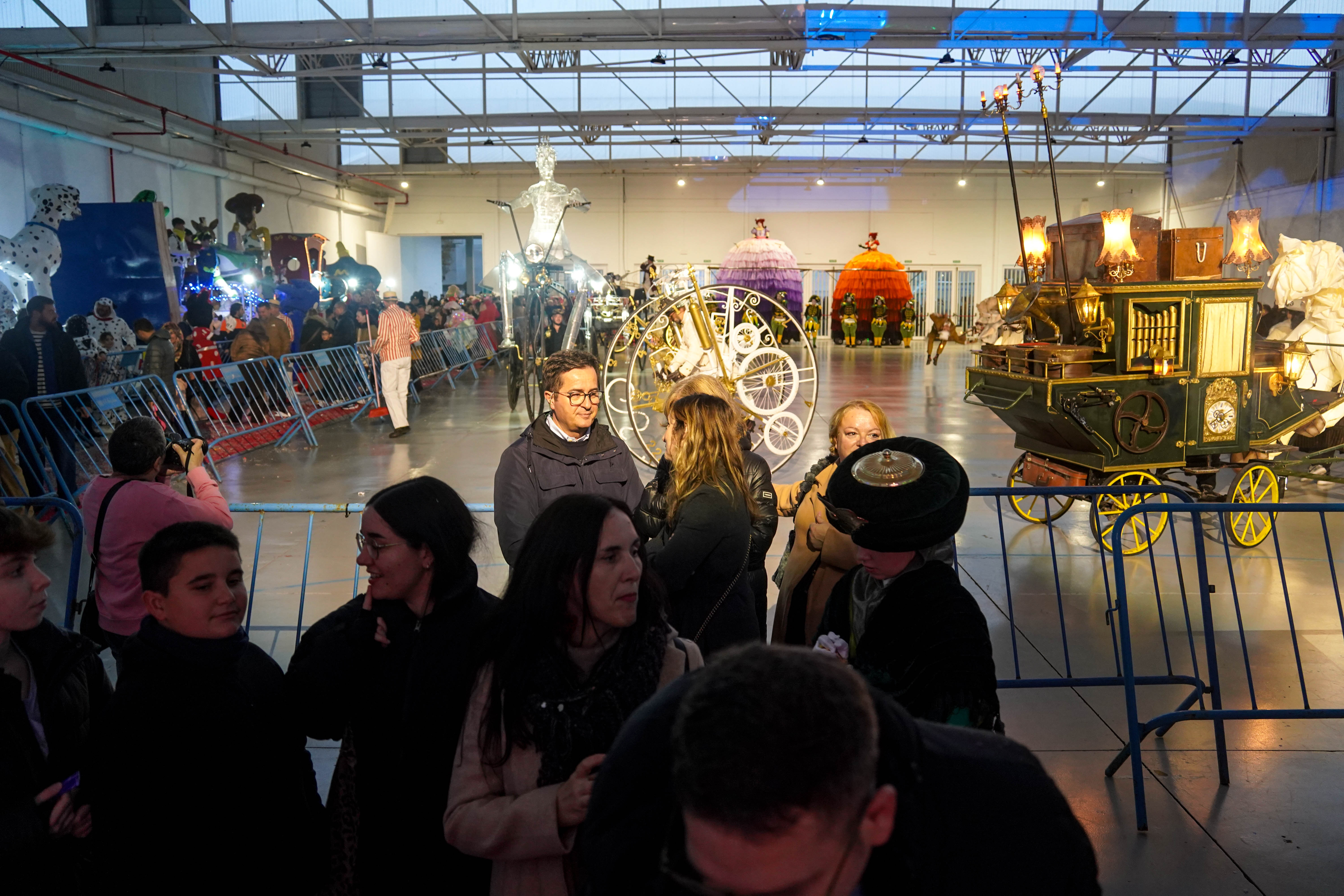 Una Cabalgata de Reyes distinta en la Nave de Ejidomar, en imágenes