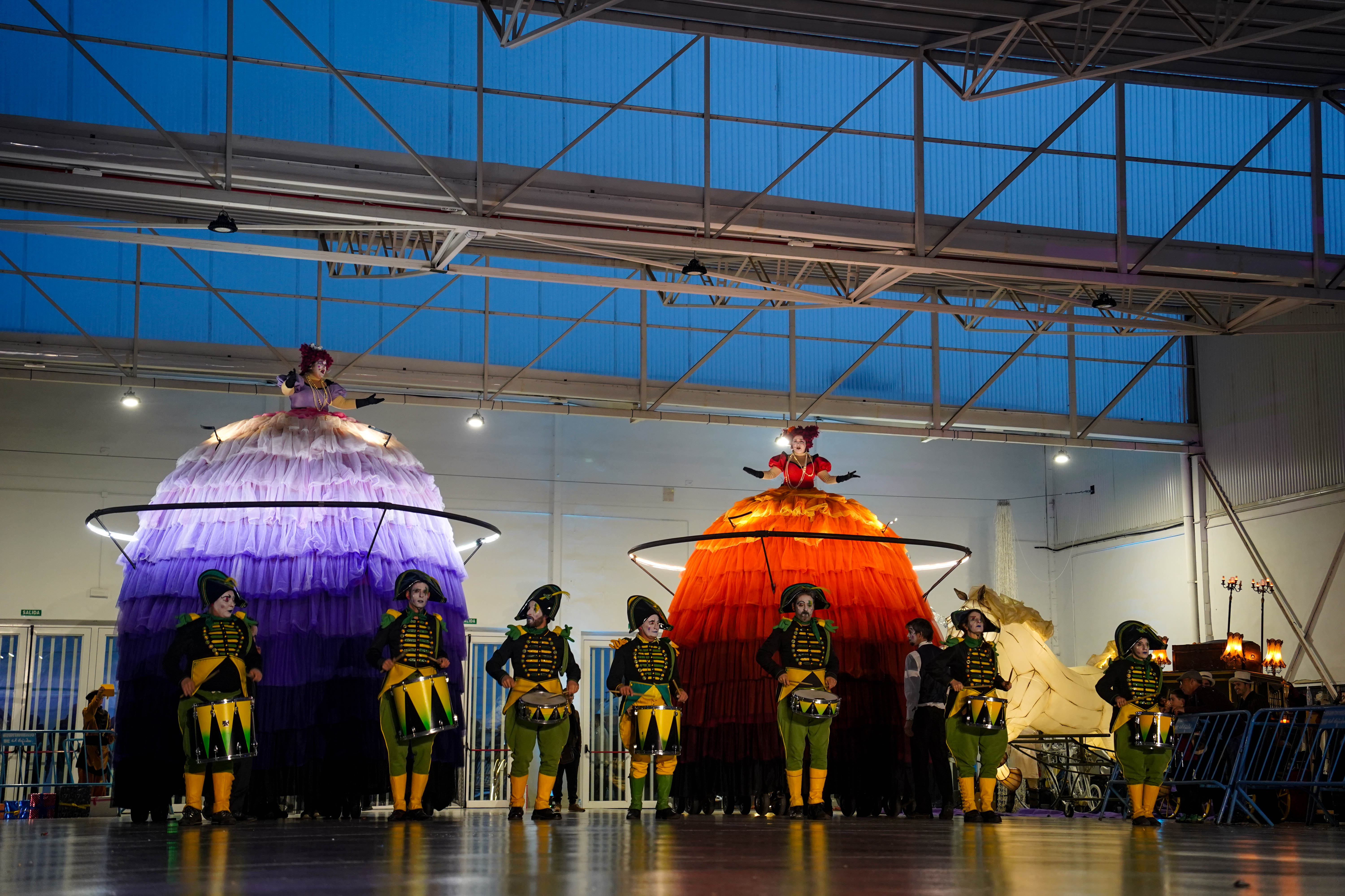 Una Cabalgata de Reyes distinta en la Nave de Ejidomar, en imágenes