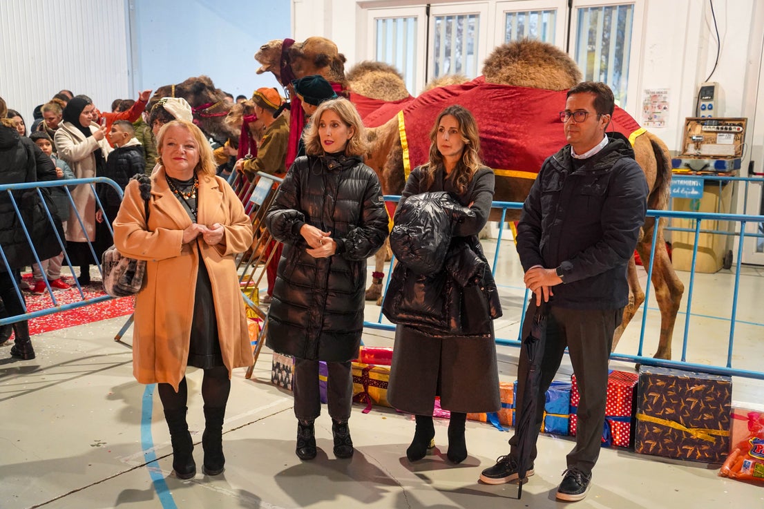 Una Cabalgata de Reyes distinta en la Nave de Ejidomar, en imágenes