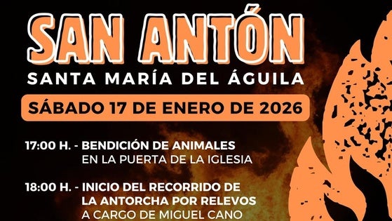 Las hogueras de San Antón iluminarán San Agustín, Santa María del Águila y Tarambana este 17 de enero