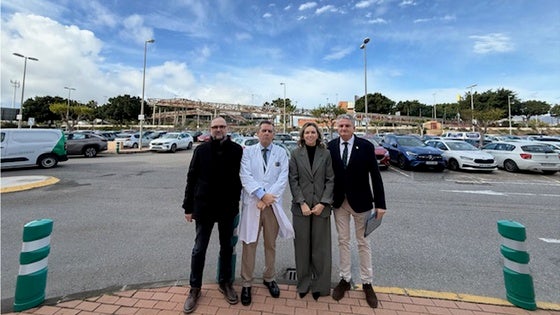 El Hospital Universitario de Poniente tendrá 380 nuevas plazas de aparcamiento