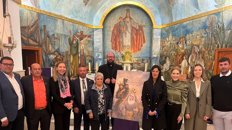 Pilar García Mayor ofrece el IX Pregón de Balerma que anuncia la Semana Santa