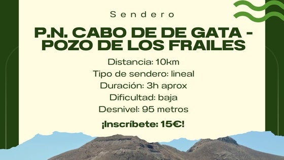 El IMD organiza dos salidas senderistas para disfrutar de la naturaleza en marzo y mayo