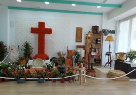Una de las cruces de ediciones anteriores.