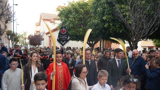 La celebración del Domingo de Ramos marca el inicio de la Semana Santa en El Ejido