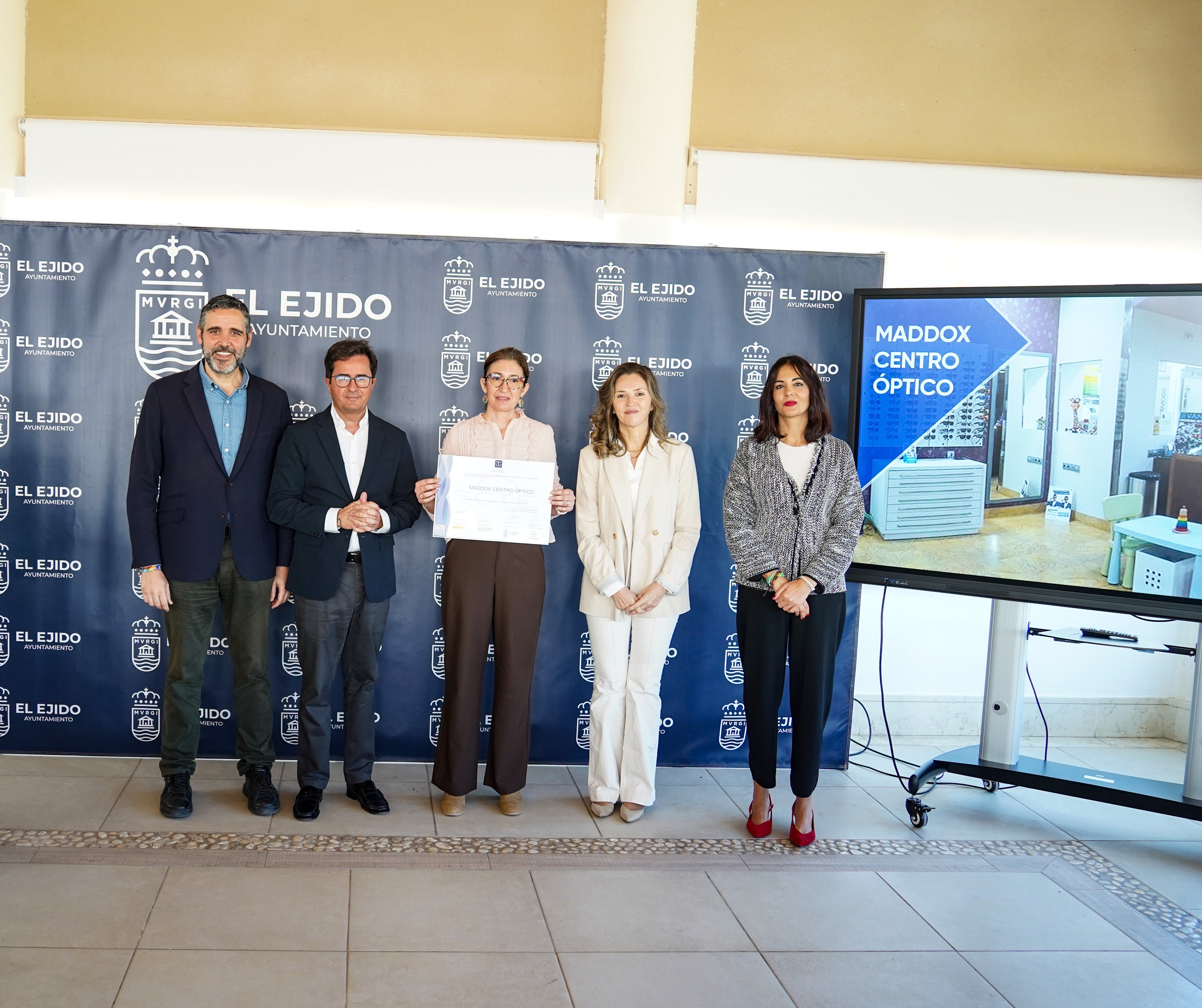 El Ejido entrega las distinciones SICTED, en imágenes