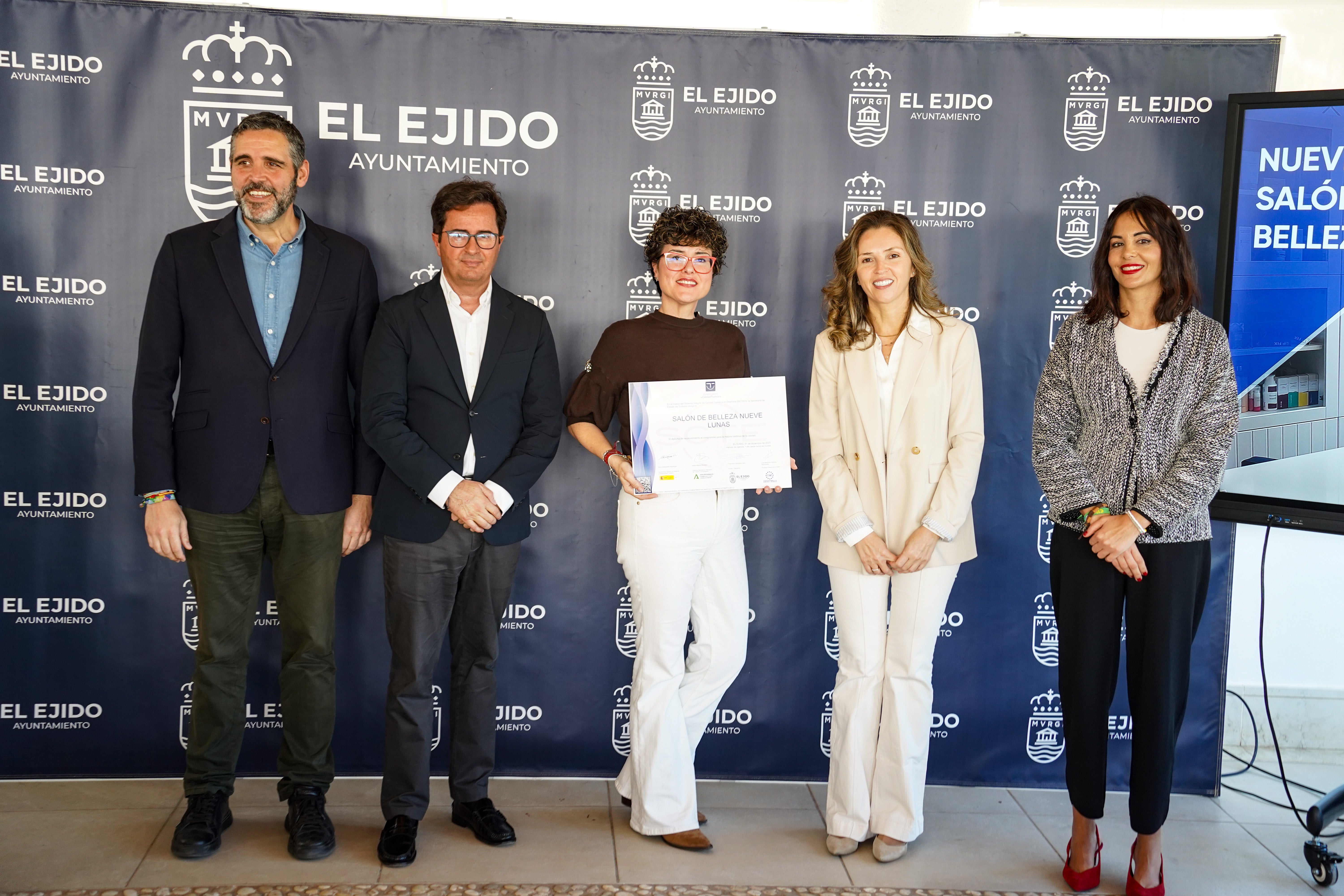 El Ejido entrega las distinciones SICTED, en imágenes