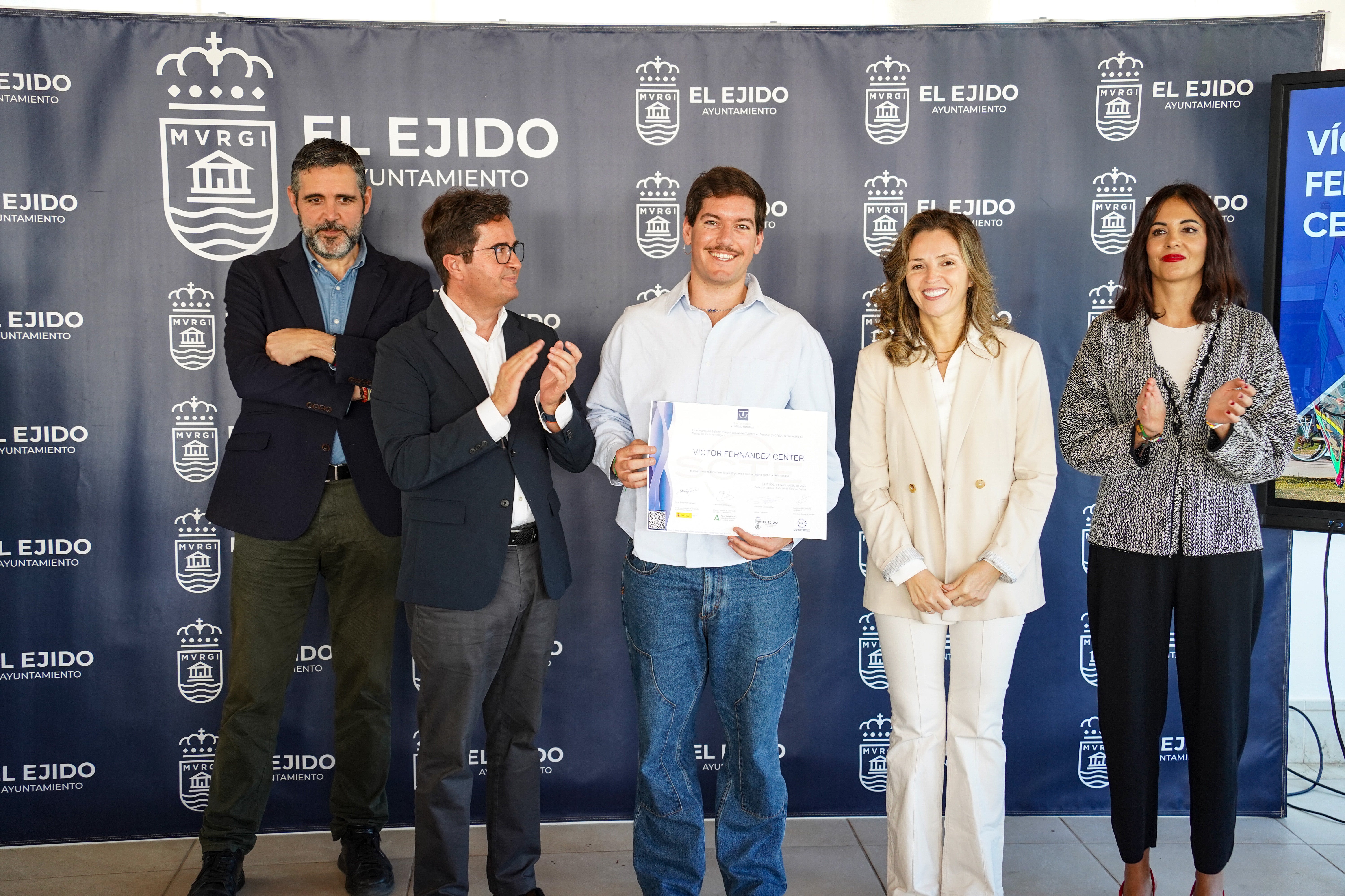 El Ejido entrega las distinciones SICTED, en imágenes