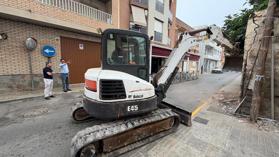El Ejido derriba dos viviendas en Balerma que estaban en situación de ruina urbanística