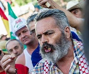 Sánchez Gordillo planifica una "marcha obrera" entre El Ejido y Almería desde el miércoles