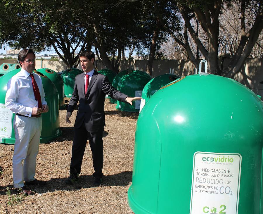 El municipio incrementa en un 27% el reciclaje de vidrio en lo que va de 2016