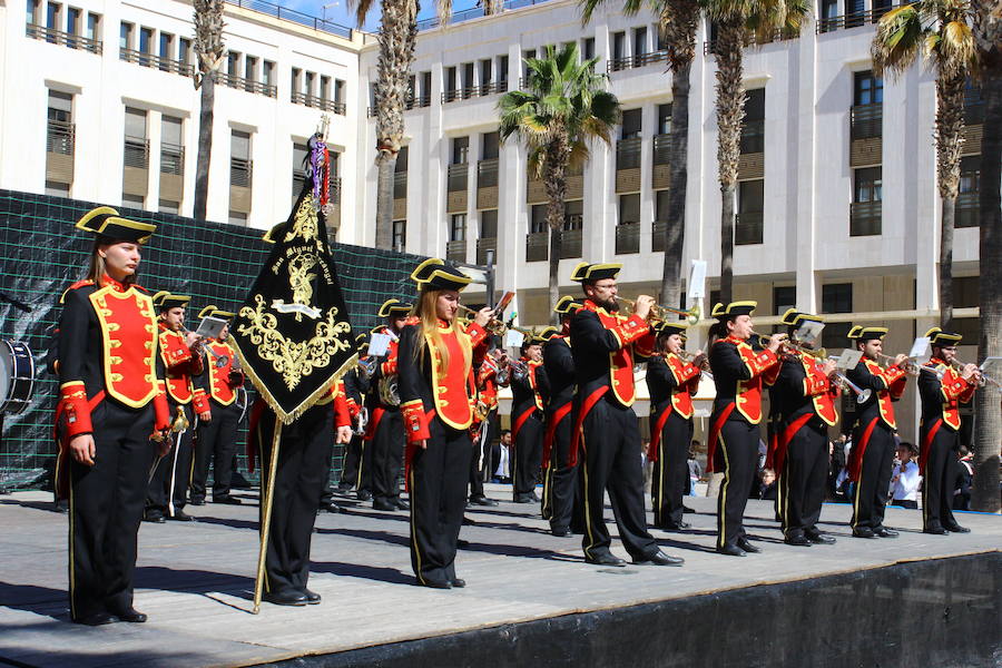 La Plaza Mayor acoge mañana el V Certamen de Bandas de Semana Santa