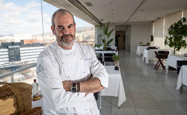 Álvaro Arriaga, chef propietario del Restaurante Arriaga. 