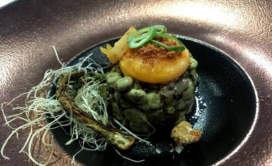 La ganadora del certamen. 