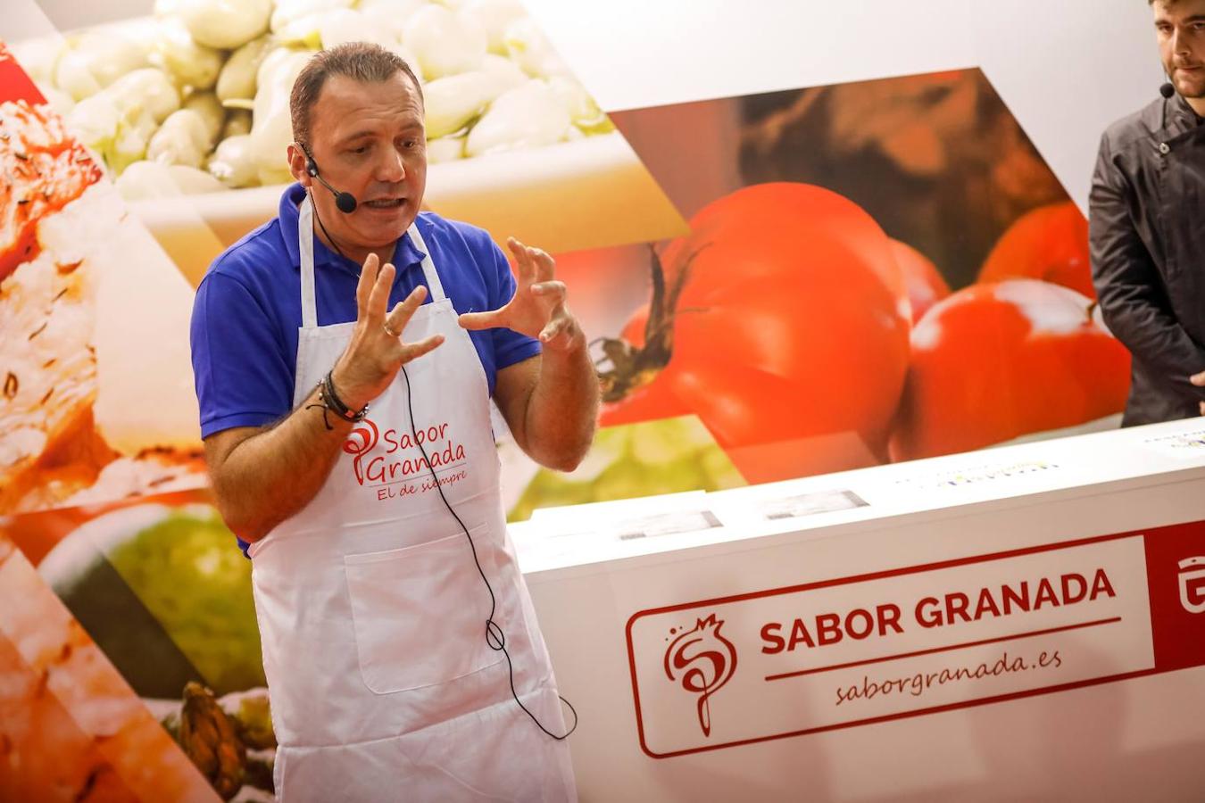 Degustación de los productos de Sabor Granada